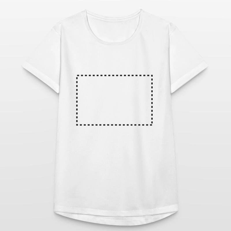 dashed_square_1c Frauen T-Shirt atmungsaktiv