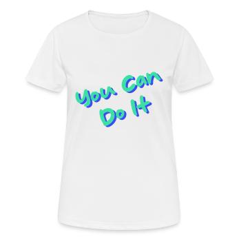 Paroles - T-shirt respirant Femme - blanc - Devant - AI Model Female 172 dark (172cm)