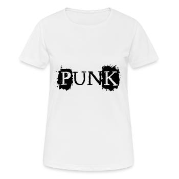 Punk punk rock OI SKA - Women's Breathable T-Shirt - white - Front - AI Model Female 172 dark (172cm)