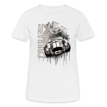 AC Cobra - Women's Breathable T-Shirt - white - Front - AI Model Female 172 dark (172cm)