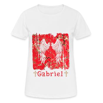 Gabriel E 245 - Women's Breathable T-Shirt - white - Front - AI Model Female 172 dark (172cm)