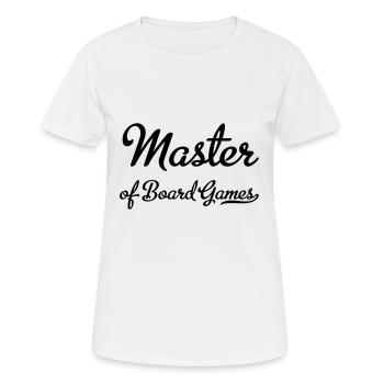 board games - Frauen T-Shirt atmungsaktiv - Weiß - Vorne - AI Model Female 172 dark (172cm)