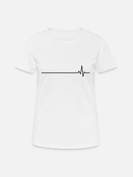 Mountain in the heartbeat - Women's Breathable T-Shirt - white