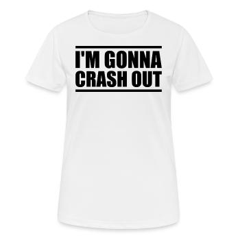 Ich werde ausbrechen - Frauen T-Shirt atmungsaktiv - Weiß - Vorne - AI Model Female 172 dark (172cm)