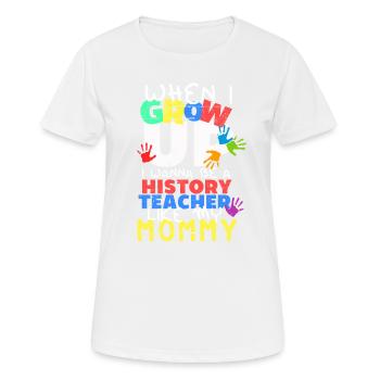 History Teacher History Lesson Hamlet - Women's Breathable T-Shirt - white - Front - AI Model Female 172 dark (172cm)