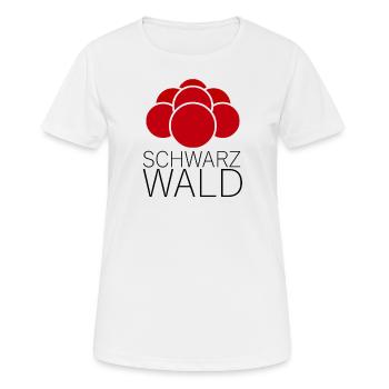 schwarzwaldmädel schwarzwald schwarzwaldmarie - Frauen T-Shirt atmungsaktiv - Weiß - Vorne - AI Model Female 172 dark (172cm)