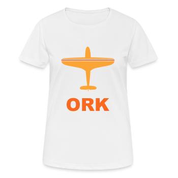 Cork Airport - Ireland - Ireland - Spotter - Women's Breathable T-Shirt - white - Front - AI Model Female 172 dark (172cm)