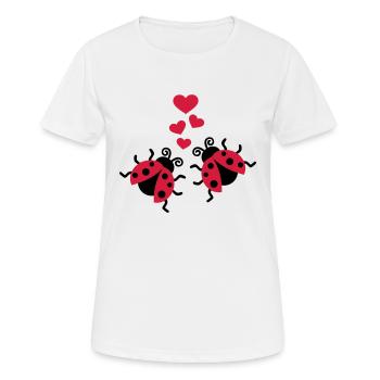 Coccinelle - T-shirt respirant Femme - blanc - Devant - AI Model Female 172 dark (172cm)