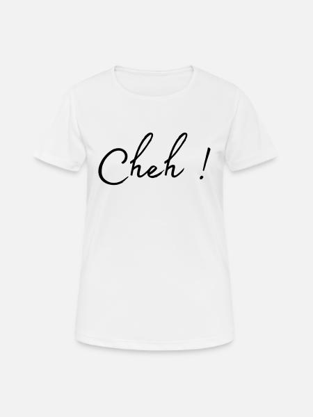 Cheh! - Women's Breathable T-Shirt - white