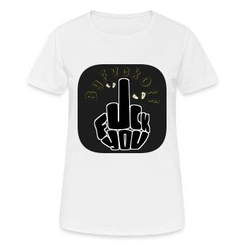 Fuck You - Club WoW - T-shirt respirant Femme - blanc - Devant - AI Model Female 172 dark (172cm)
