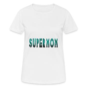 Mothers day - Women's Breathable T-Shirt - white - Front - AI Model Female 172 dark (172cm)
