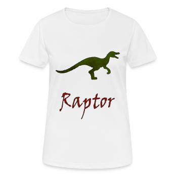 Raptor - Women's Breathable T-Shirt - white - Front - AI Model Female 172 dark (172cm)