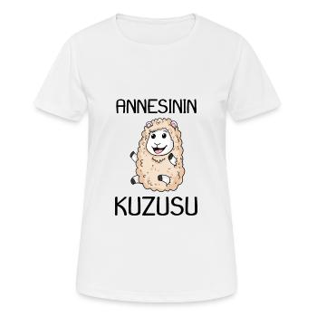 Annesinin Kuzusu - Baby - türkisch - Frauen T-Shirt atmungsaktiv - Weiß - Vorne - AI Model Female 172 dark (172cm)