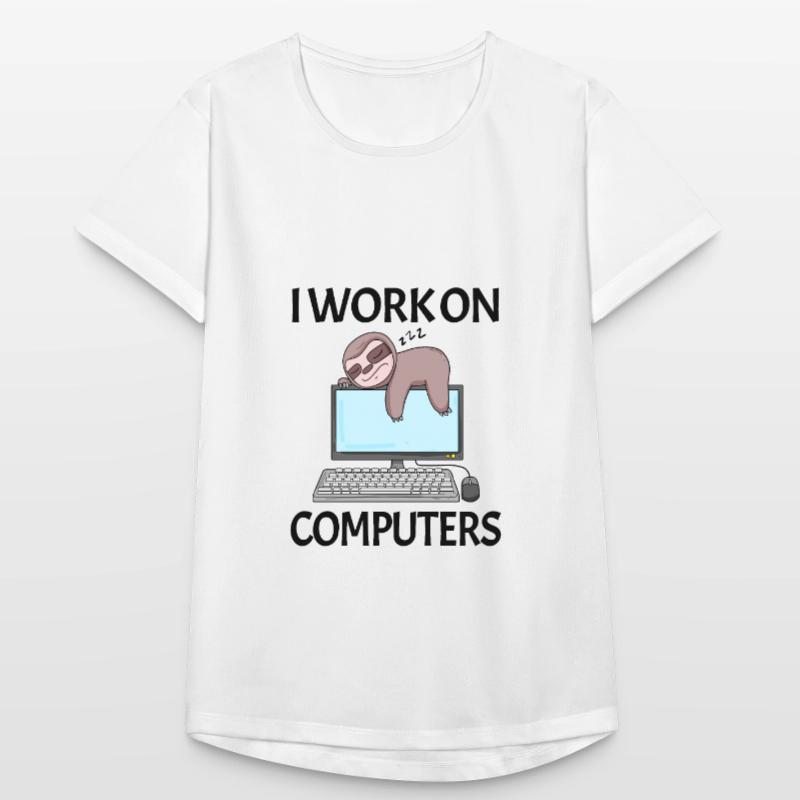Computer Nerd Programmierer Herren Geschenk Frauen T-Shirt atmungsaktiv