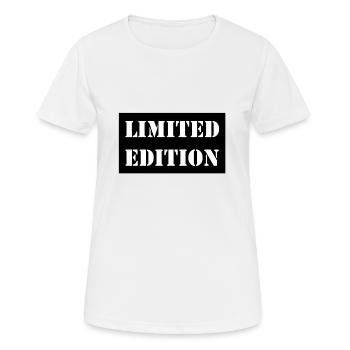 Limited edition - Frauen T-Shirt atmungsaktiv - Weiß - Vorne - AI Model Female 172 dark (172cm)