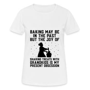 Bäckerei Rentner Rentner Rentner Bäcker Pas - Frauen T-Shirt atmungsaktiv - Weiß - Vorne - AI Model Female 172 dark (172cm)