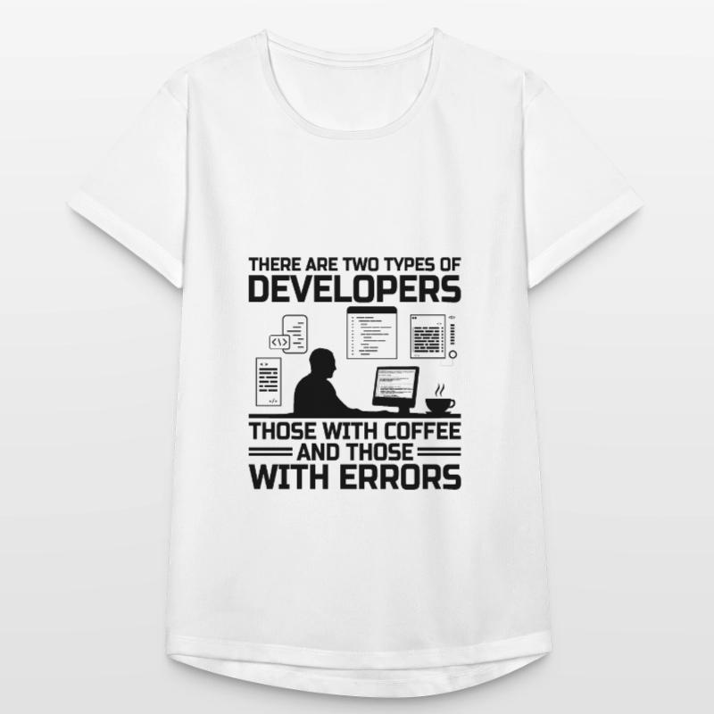 Kaffee-Codierung Programmierer Programmierer Entwickler Nerd Coff Frauen T-Shirt atmungsaktiv