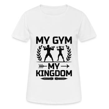 Sportlehrer Sportlehrer Schullehrer - Frauen T-Shirt atmungsaktiv - Weiß - Vorne - AI Model Female 172 dark (172cm)