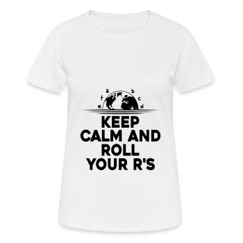 Foreign Language Teacher School Languages Teachers - Women's Breathable T-Shirt - white - Front - AI Model Female 172 dark (172cm)