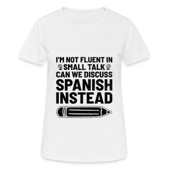 Foreign Language Teacher School Languages Teachers - Women's Breathable T-Shirt - white - Front - AI Model Female 172 dark (172cm)