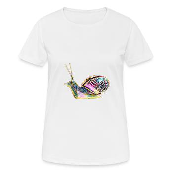 slug - Women's Breathable T-Shirt - white - Front - AI Model Female 172 dark (172cm)