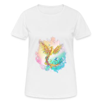 Phoenix - Women's Breathable T-Shirt - white - Front - AI Model Female 172 dark (172cm)