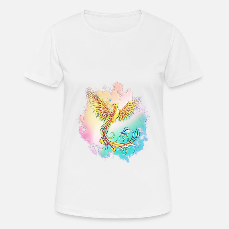 Phoenix - Women's Breathable T-Shirt - white