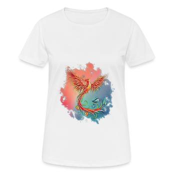 Phoenix - Women's Breathable T-Shirt - white - Front - AI Model Female 172 dark (172cm)