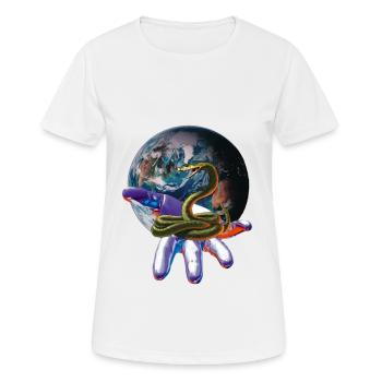 snakes - Women's Breathable T-Shirt - white - Front - AI Model Female 172 dark (172cm)