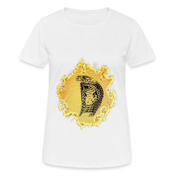 Cobra - Women's Breathable T-Shirt - white - Front - AI Model Female 172 dark (172cm)