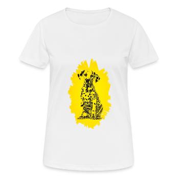 Dalmatian - Women's Breathable T-Shirt - white - Front - AI Model Female 172 dark (172cm)