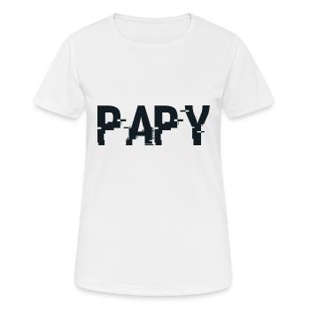 Future Grandpa, Grandpa, Grandpa - Women's Breathable T-Shirt - white - Front - AI Model Female 172 dark (172cm)