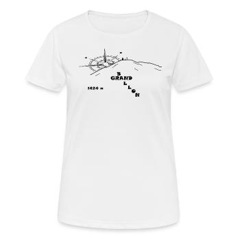 Grand Ballon Alsace - Women's Breathable T-Shirt - white - Front - AI Model Female 172 dark (172cm)