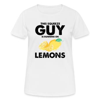 Limonade Limonade Limonade Limonade Stand Design - T-shirt respirant Femme - blanc - Devant - AI Model Female 172 dark (172cm)