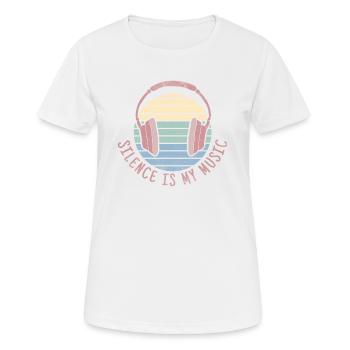 Introvert highly sensitive INFJ saying gift - Women's Breathable T-Shirt - white - Front - AI Model Female 172 dark (172cm)