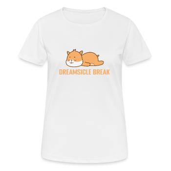 Pyjama Dreamsicle Break Pyjamas - T-shirt respirant Femme - blanc - Devant - AI Model Female 172 dark (172cm)