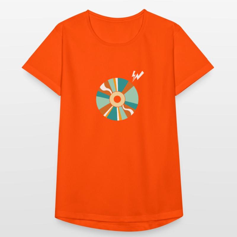 CD-ROM Retro Memory Module Disk Women's Breathable T-Shirt