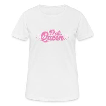 Reine des rats Rongeur Nature Familier - T-shirt respirant Femme - blanc - Devant - AI Model Female 172 dark (172cm)