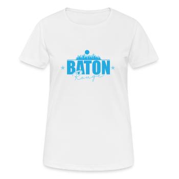 Baton Rouge, une ville de l’État de Louisiane aux États-Unis - T-shirt respirant Femme - blanc - Devant - AI Model Female 172 dark (172cm)