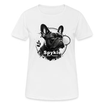 Spykie SFE - Frauen T-Shirt atmungsaktiv - Weiß - Vorne - AI Model Female 172 dark (172cm)
