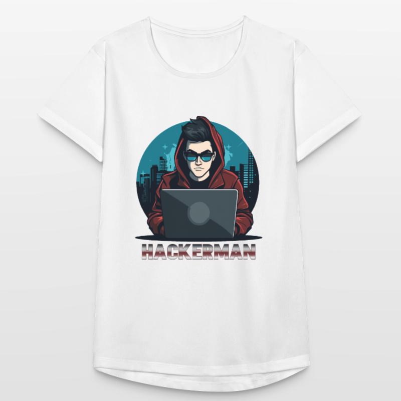 Cool Hacker Codage Spécialiste de l’informatique Hackerman T-shirt respirant Femme