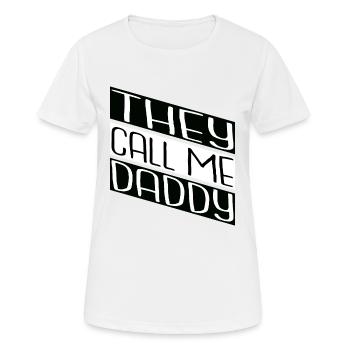 cool aunt boy amusing lovely family crest - Women's Breathable T-Shirt - white - Front - AI Model Female 172 dark (172cm)