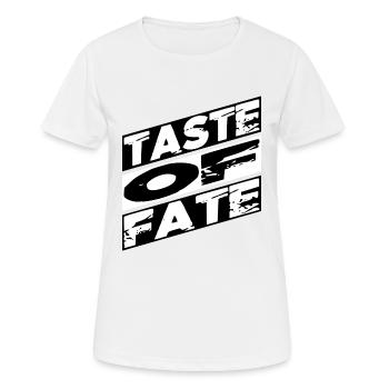 cadeau d’anniversaire anniversaire façonnant le destin - T-shirt respirant Femme - blanc - Devant - AI Model Female 172 dark (172cm)