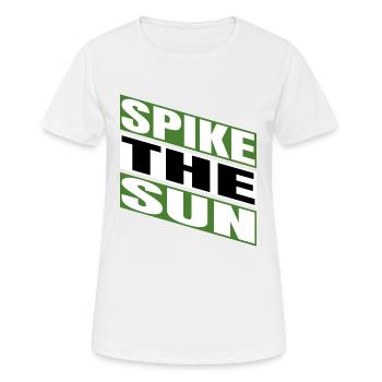 beach volleyball techniques - Frauen T-Shirt atmungsaktiv - Weiß - Vorne - AI Model Female 172 dark (172cm)
