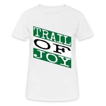 Événements de VTT Cool VTT - T-shirt respirant Femme - blanc - Devant - AI Model Female 172 dark (172cm)