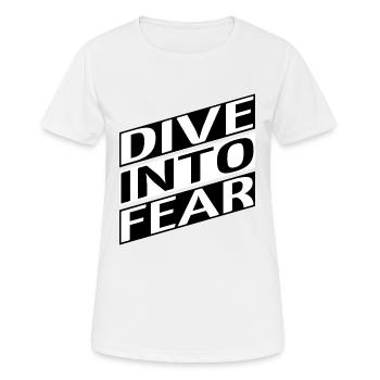 joke cool acts of courage inner courage - Women's Breathable T-Shirt - white - Front - AI Model Female 172 dark (172cm)