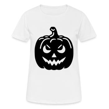 Citrouille - T-shirt respirant Femme - blanc - Devant - AI Model Female 172 dark (172cm)