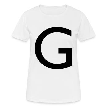 Hauptstadt G - Frauen T-Shirt atmungsaktiv - Weiß - Vorne - AI Model Female 172 dark (172cm)