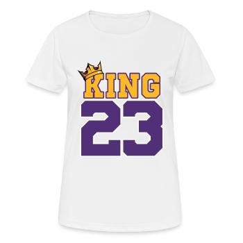 ROI - 23 - T-shirt respirant Femme - blanc - Devant - AI Model Female 172 dark (172cm)