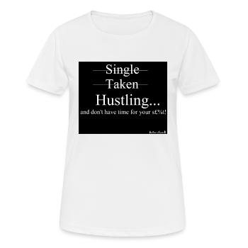 No Time - Women's Breathable T-Shirt - white - Front - AI Model Female 172 dark (172cm)